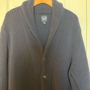 Gap Navy Cardigan men's sweater